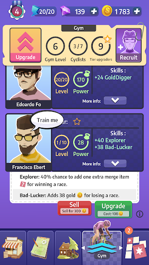 Cycling Legends: Team Manager Screenshot 3