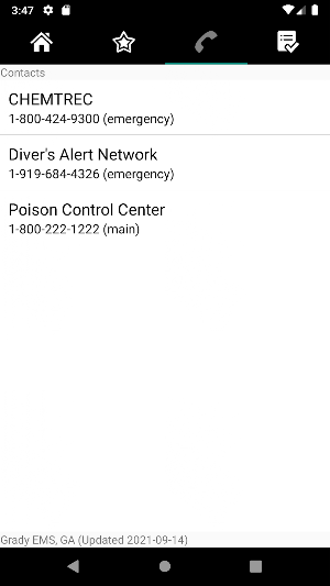 GRADY EMS FIELD PROTOCOLS Screenshot 1