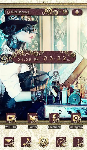 Steam Punk Noble Theme Screenshot 0
