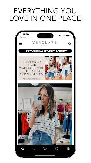 VerClare Boutique Screenshot 1
