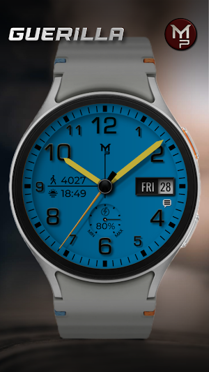 GUERILLA - Analog watch face Screenshot 2