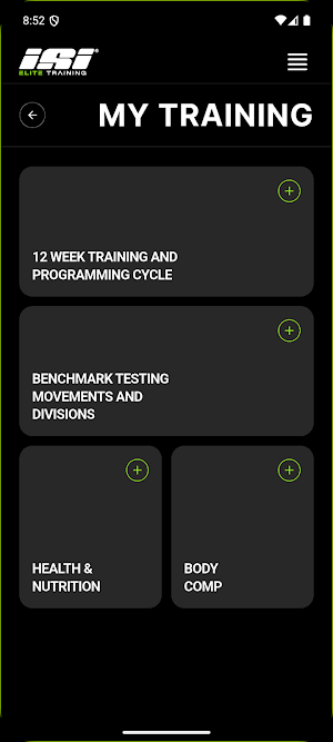 My ISI Coach Screenshot 2