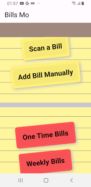 Bills Mo Screenshot 1