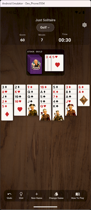 Just Solitaire Screenshot 2