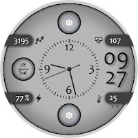 Casual Complex Watch Face