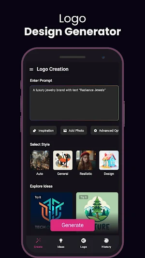 AI Logo Maker : Logo Generator Screenshot 1