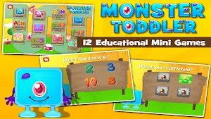 Monster Toddler Games Free Screenshot 0
