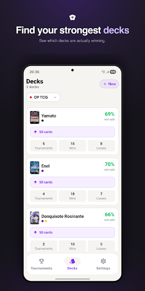 Taikai: TCG Tournament App Screenshot 1