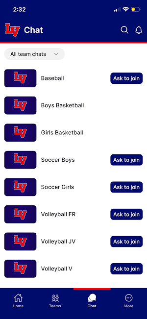 Lenape Valley Reg Patriots Screenshot 2