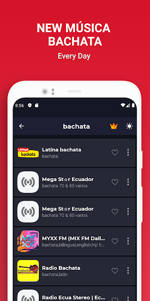 Música Bachata mix Salsa Radio Screenshot 2