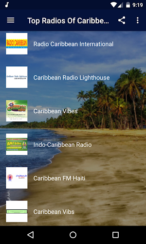 Top Radios Of Caribbean - Reggae, Ska And More! Screenshot 1