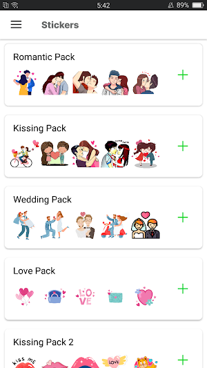 Love Stickers - WASticker Screenshot 0