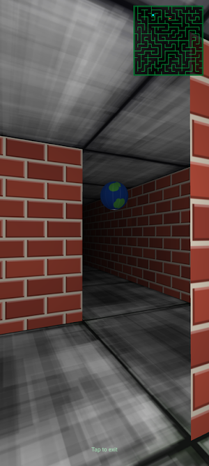 Retro 3D Maze Screenshot 1