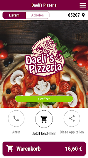 Daeli's Pizzeria Screenshot 0
