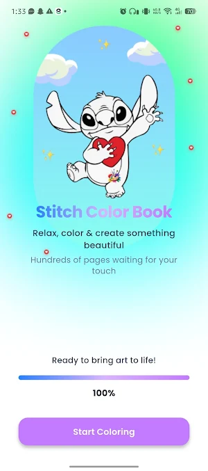 Stitch Coloring Book Screenshot 0