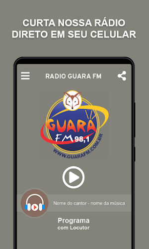 Rádio Guará FM Screenshot 1