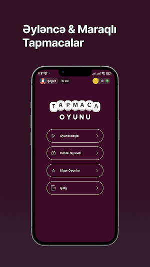 Tapmaca Oyunu Azərbaycanca Screenshot 0