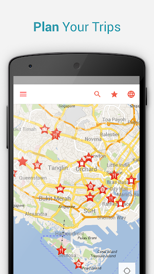 Singapore Offline City Map Screenshot 3