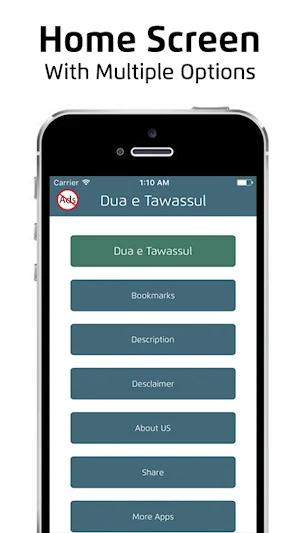 Dua e Tawassul With Audios and Translation Screenshot 3