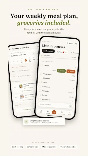 RecetteClic: AI Recipe Saver Screenshot 1