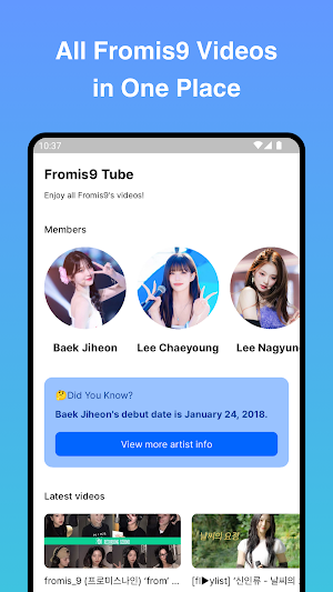 Fromis_9 Tube (KPOP Fandom) Screenshot 0