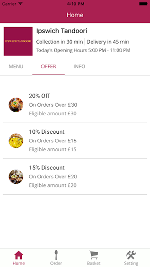 Ipswich Tandoori Screenshot 1