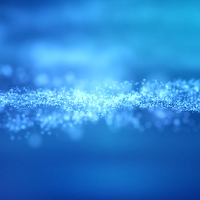 blue particles wallpaper