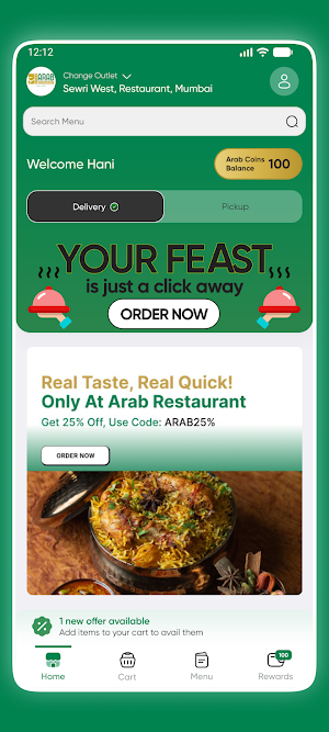 Arab Restaurant Screenshot 0
