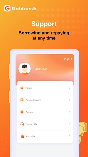 GoldCash-Online Credit Screenshot 3