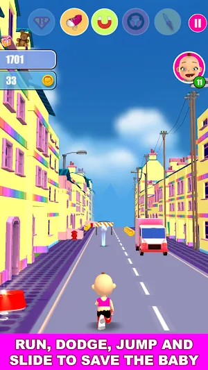 Baby Run - Babysitter Escape 2 Screenshot 0