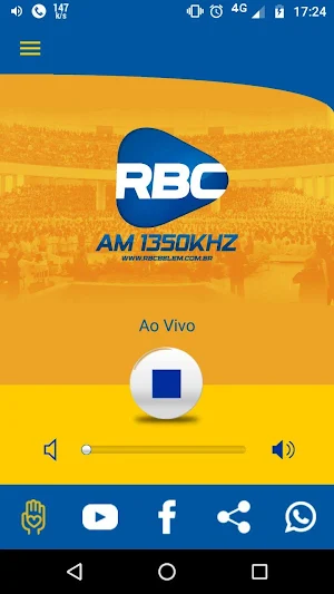 Rádio RBC AM 1350KHZ Screenshot 0