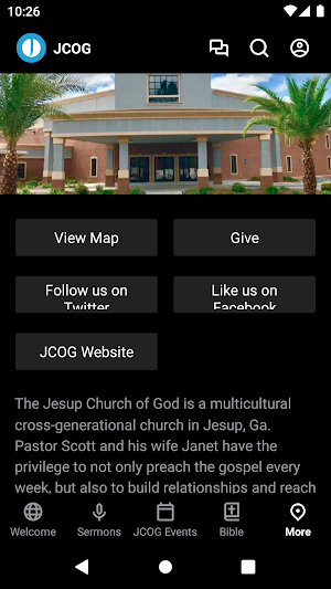 Jesup Church of God Screenshot 3