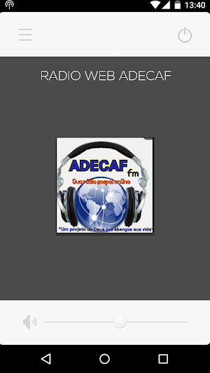 RÁDIO WEB ADECAF Screenshot 0