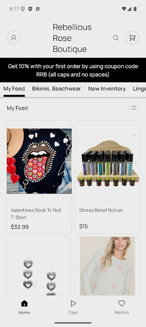 Rebellious Rose Boutique Screenshot 1