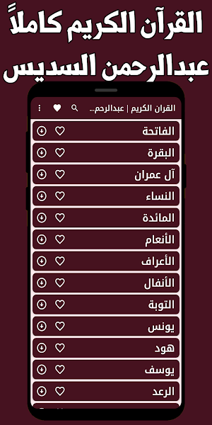 القران الكريم السديس بدون نت Screenshot 0