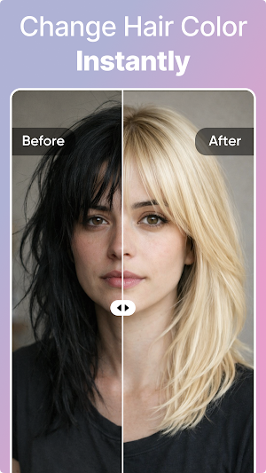 SalonSketch: AI Hair Sketcher Screenshot 1