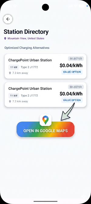EV Eco Charge Screenshot 2