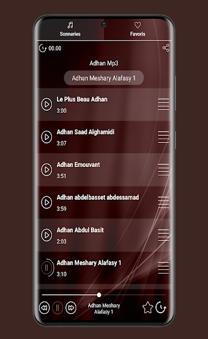 100+ Beautiful Azan Sounds mp3 & Ringtones & Alarm Screenshot 1