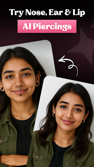 AI Piercing Photo Editor Screenshot 2