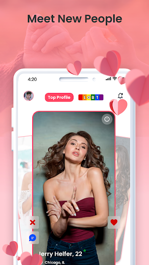 Amoria: Random Chat & Dating Screenshot 0