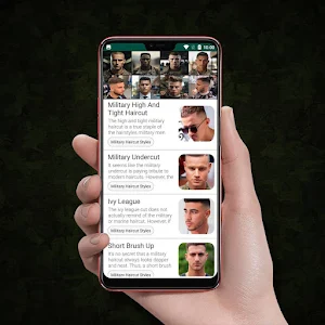 Military Haircut for Men Screenshot 2