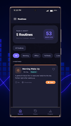 Flexivo Stretch Timer Screenshot 3