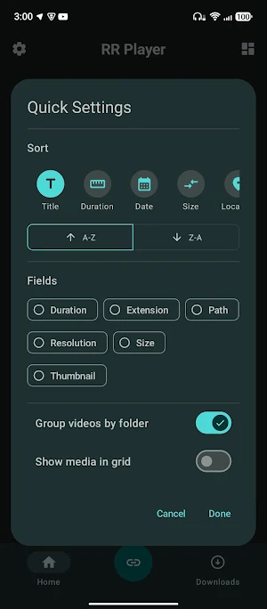 RR Player Screenshot 0