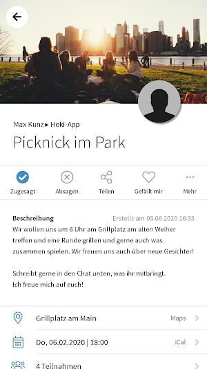 Hoki-App Screenshot 2
