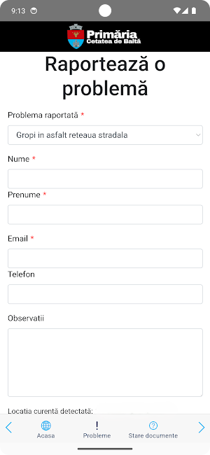 Cetatea de balta App Screenshot 3