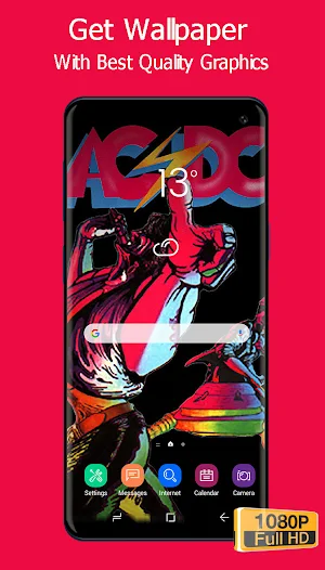 AC DC Wallpaper Screenshot 0