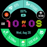 MAHO012 Wear OS Watch Face