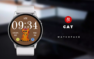 Cat Watch Face Screenshot 0