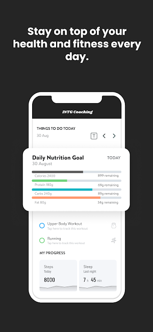 INTG Coaching Screenshot 1