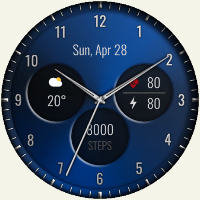 DADAM65B Analog Watch Face